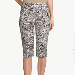 Chico’s So Slimming Brigitte Animal Print Cheetah Print Slim Shorts